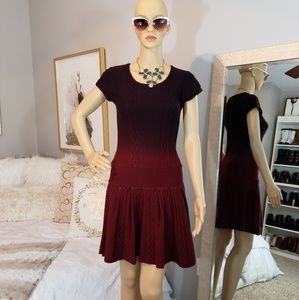 Jessica Simpson ombre sweater dress